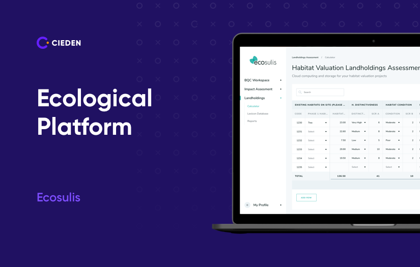 Ecological Platform screenshot 1
